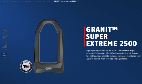 ULTIMATE ABUS GRANIT™ SUPER EXTREME 2500